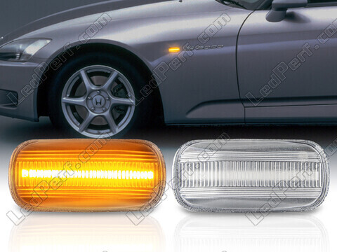 Dynamische LED zijknipperlichten voor Honda Jazz II