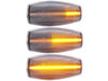 Verlichting van de sequentiële LED zijknipperlichten voor Hyundai Getz - Transparante versie