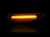 Maximale verlichting van de dynamische LED zijknipperlichten voor Mazda MX-5 phase 4