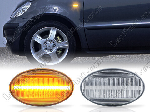 Dynamische LED zijknipperlichten voor Mercedes Classe A (W168)