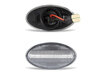 Connectoren van de sequentiële LED zijknipperlichten voor Mini Cabriolet II (R52) - Transparante versie