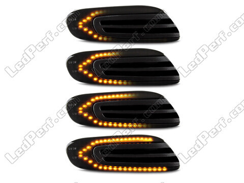 Verlichting van de dynamische LED zijknipperlichten voor Mini Cabriolet IV (F57) - Zwarte versie