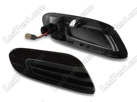 Zijaanzicht van de dynamische LED zijknipperlichten voor Mini Cabriolet IV (F57) - Gerookte zwarte versie