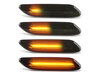 Verlichting van de dynamische LED zijknipperlichten voor Mini Paceman (R61) - Zwarte versie