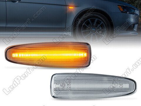 Dynamische LED zijknipperlichten voor Mitsubishi Lancer X