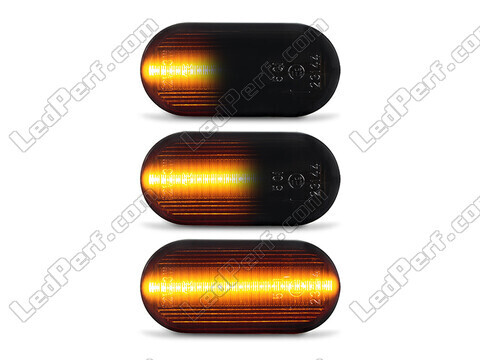 Verlichting van de dynamische LED zijknipperlichten voor Nissan 350Z - Zwarte versie