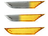 Verlichting van de sequentiële LED zijknipperlichten voor Nissan GTR R35 - Transparante versie