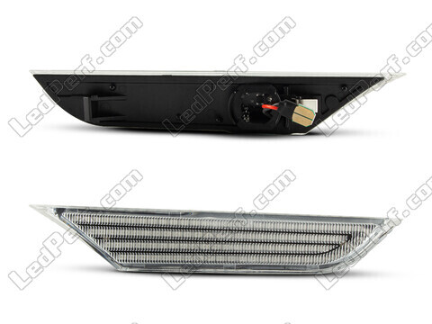 Connectoren van de sequentiële LED zijknipperlichten voor Nissan GTR R35 - Transparante versie