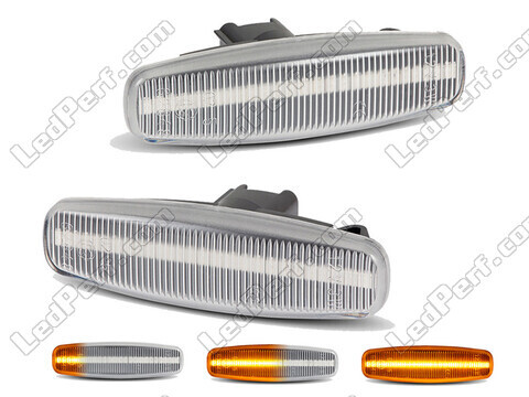Sequentiële LED zijknipperlichten voor Nissan Murano II - Heldere versie