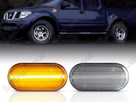 Dynamische LED zijknipperlichten voor Nissan Navara D40