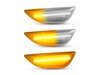 Verlichting van de sequentiële LED zijknipperlichten voor Opel Mokka X - Transparante versie