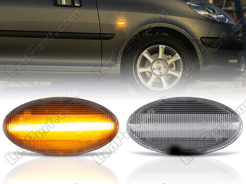 Dynamische LED zijknipperlichten voor Peugeot 107