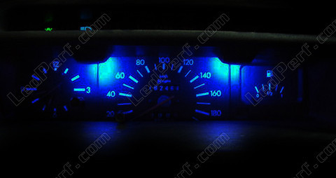 Led teller blauw Peugeot 205