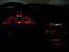 Led dashboard rood Peugeot 306