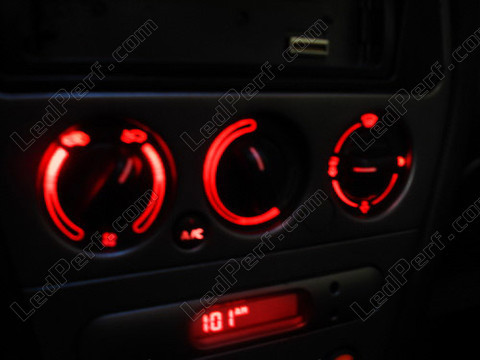 Led Ventilatie rood Peugeot 306
