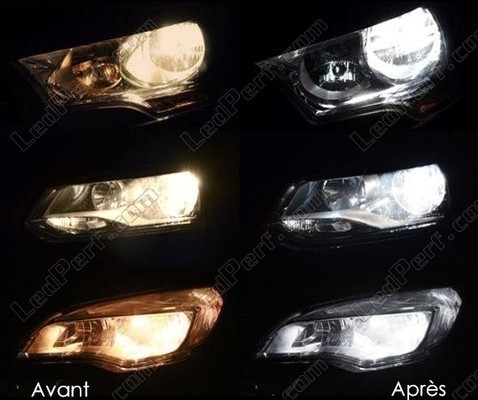 Set lampen voor de koplampen met Xenon-effect voor Renault Espace 4