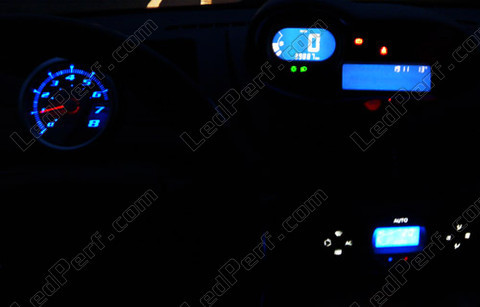 Led dashboard blauw Renault Twingo 2