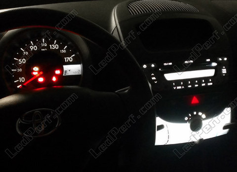 Led dashboard Toyota Aygo