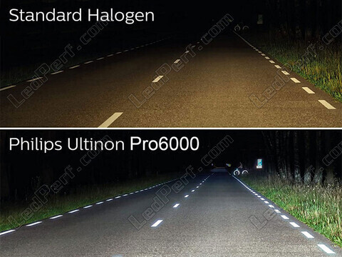 Goedgekeurde Philips LED lampen voor Toyota Yaris 3 versus originele lampen