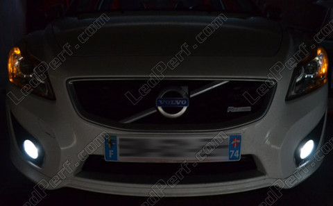 lamp Xenon effect mistlichten Volvo C30 Led
