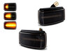 Dynamische LED zijknipperlichten voor Volvo S40 - Gerookte zwarte versie