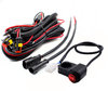 Complete elektrische kabelboom met waterdichte connectoren, 15A-zekering, relais en stuurschakelaar voor een plug-and-play-installatie op Buell X1 Lightning<br />