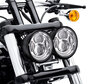 LED-koplampen voor Harley-Davidson Fat Bob 1584 - Goedgekeurde ronde motoroptieken