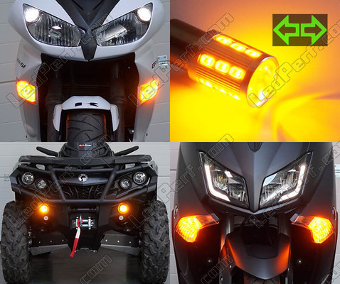 Led Knipperlichten voor Harley-Davidson Super Glide Custom 1450 Tuning
