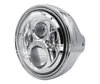 Voorbeeld van Chrome LED koplamp en Optics voor Honda CBF 600 N