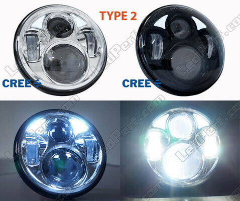 LED koplamp Motor type 2 met dagrijlichten Indian Motorcycle Scout 1133 (2015 - 2023)