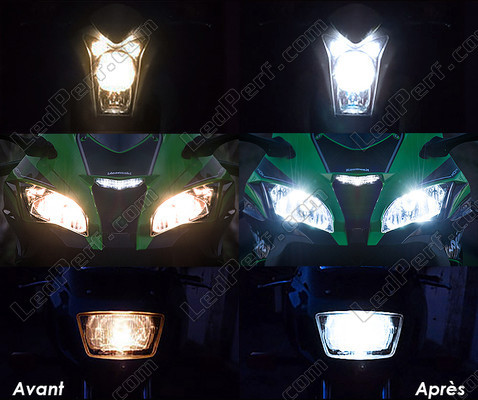 Led led-dimlicht en -grootlicht Kawasaki Versys 650 (2015 - 2021)