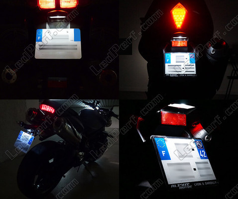 Led nummerplaat Kymco Xciting 250 Tuning