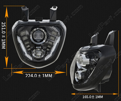 LED-koplamp voor Yamaha MT-07 (2014 - 2017)