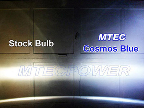lamp op gas Xenon H10 MTEC Cosmos Blue