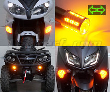 Set LED-knipperlichten voorzijde van de Kawasaki Z750 (2007 - 2012)