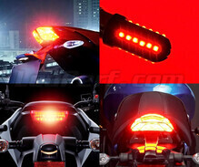 Set van LED-lampen voor achterlicht / remlicht van KTM LC4 Supermoto 640