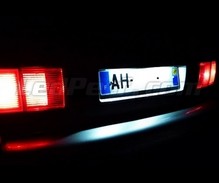 Ledset (wit zuiver 6000K) voor de nummerplaat achter voor de Audi A8 D2
