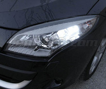 Set dagrijlichten met leds (wit Xenon) voor Renault Megane 3