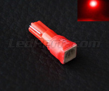 Ledlamp T5 Cube HP rood (W1,2W)