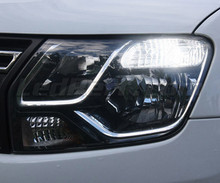 Set positielichten/dagrijlichten wit Xenon voor Dacia Duster (vernieuwd)