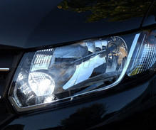 Set positielichten/dagrijlichten wit Xenon voor Dacia Logan 2 -