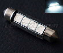 Soffittenlamp LED 42 mm met leds wit - C10W