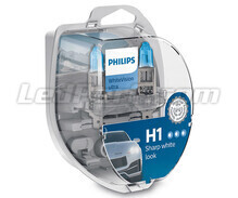 Set van 2 lampen H1 Philips WhiteVision ULTRA + Stadslichten - 12258WVUSM