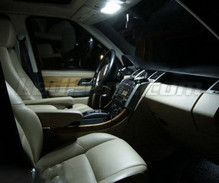 Set luxe full leds voor interieur (zuiver wit) voor Range Rover L322 Sport