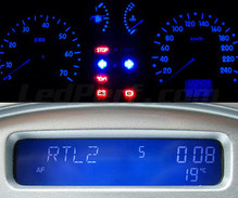 Ledset teller + display Blauw voor Renault Clio 2 fase 1