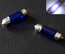 Set met 2 halogeen soffittenlampen - Wit Xenon - 37 mm (10 W)
