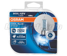 Set met 2 H11 lampen Osram Cool Blue Intense - 64211CBI-HCB