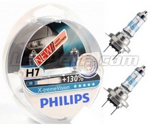 Set met 2 H7 lampen Philips X-treme Vision +130% (Nieuw!)