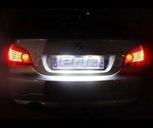 Ledset (zuiver wit) nummerplaat achter voor BMW Serie 5 E60 E61