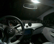 Set voor interieur luxe full leds (zuiver wit) voor Opel Adam